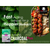 LIMITLESS CHARCOAL PLUS — ACTIVATED CHARCOAL WITH ANISE, GINGER & APPLE PECTIN DIETARY SUPPLEMENT 30 HARD GELATIN CAPSULES